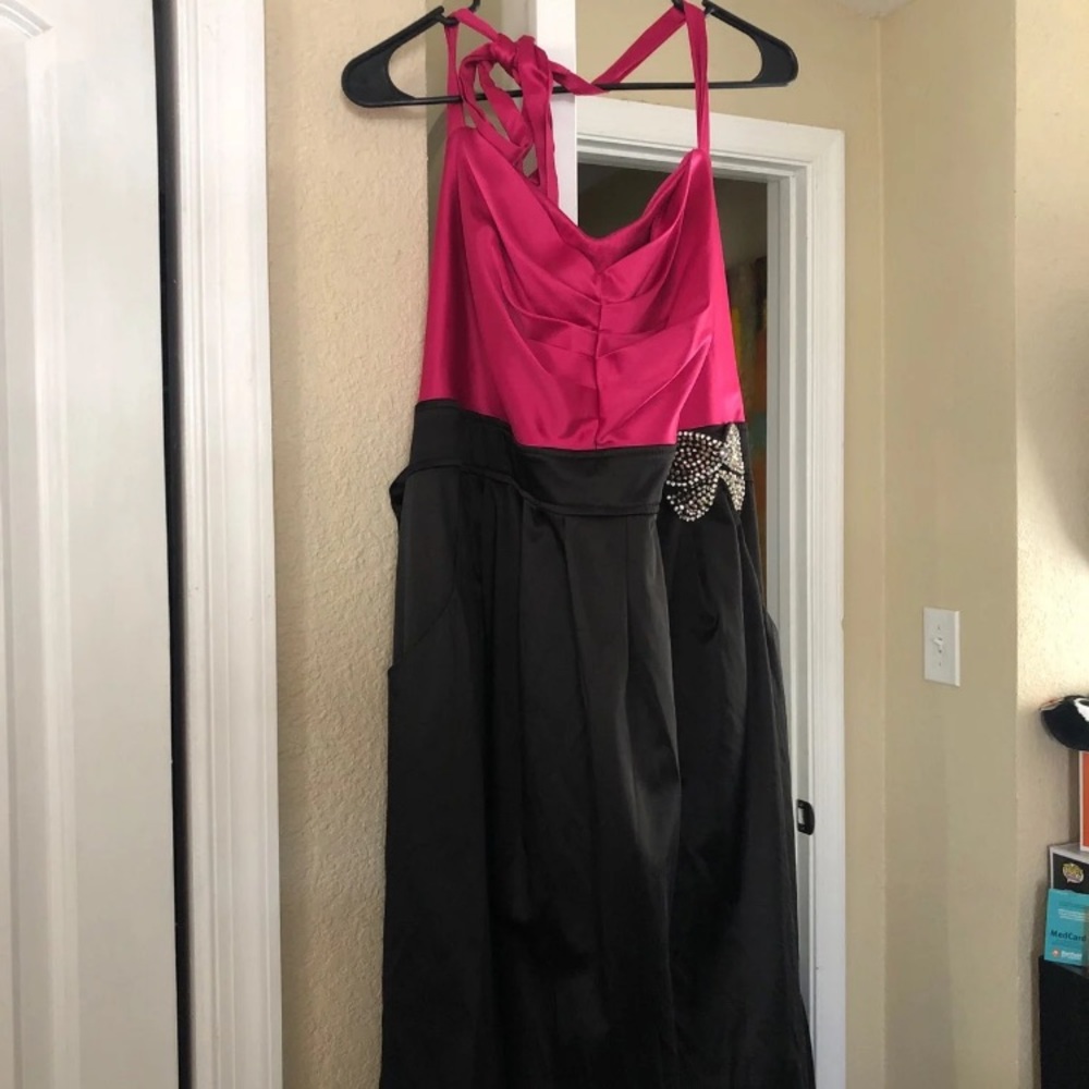 Torrid Pink and Black Size 22 dress